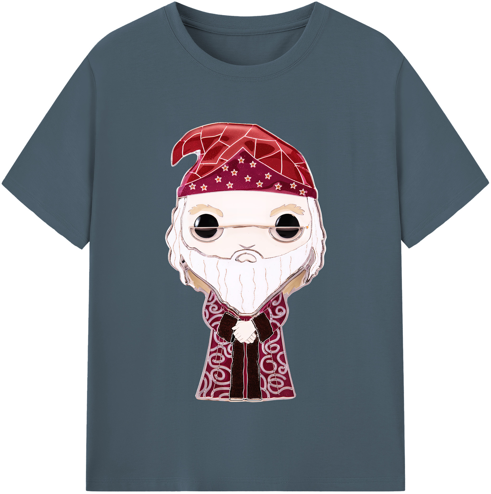 （画像用） Harry Potter ハリー・ポッターシリーズ 綿100％半袖Tシャツ（フロントプリント）